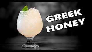 How To Make The Greek Honey Cocktail  Booze On The Rocks [upl. by Gesner]