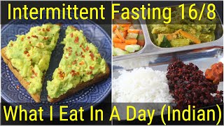 Intermittent Fasting Weight Loss  What I Eat In A Day Indian  Healthy Meal Ideas  Skinny Recipes [upl. by Agle]