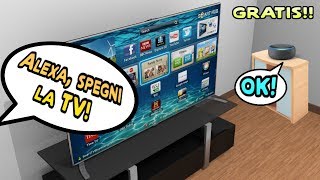 Come comandare la Smart TV con Alexa gratis [upl. by Refinnaej]