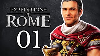 SHAPE ROMES FUTURE EXPEDITIONS ROME Gameplay Part 1 [upl. by Anitirhc138]