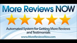 More Reviews Now  automated system for getting testimonials [upl. by Michigan]