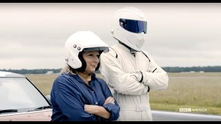 Top Gear  BTS  Jennifer Saunders and Paul Hollywood In a Rallycross Car [upl. by Dot]