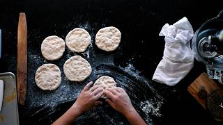 Sourdough Pita Bread at Home Manoushe or Manakish [upl. by Adai]