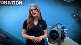 DRIEAZ REVOLUTION LGR  COMPACT COMMERCIAL DEHUMIDIFIER  HOW TO USE [upl. by Eiryk661]