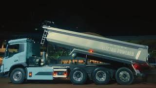 Volvo Trucks – Volvo FMX Electric tipper A closer look [upl. by Sesylu]