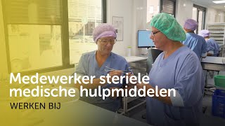 Medewerker steriele medische hulpmiddelen bij Amsterdam UMC [upl. by Shandra]