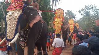 Annual festival at Peroor temple Kollam [upl. by Aennil402]