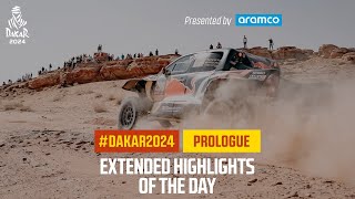 Extended highlights of Prologue presented by Aramco  Dakar2024 [upl. by Garvy]