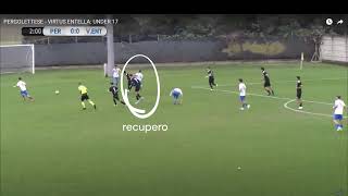 27102024  Serie C U17  Pergolettese vs Virtus Entella  Recupero e Ripartenza 1 tocco [upl. by Annahsed525]