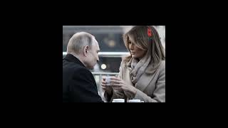 Putin sings for Melania Trump  Right here waiting [upl. by Beeson]