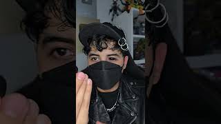 PUPILENTES GIGANTES 😱 pupilentes halloween octubre ojos tutorial fyp vampiro zombie [upl. by Moguel]