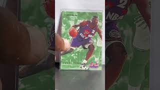 Larry Johnson  Detlef Schrempf 9596 fleer AllStar [upl. by Anerol105]