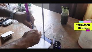 Practical Chemistry Redox Titration [upl. by Enayd927]