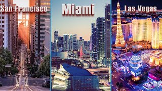 Barnaamijka saddex magaalo iyo Mareykanka  MiamiLas Vegas iyo San Francisco [upl. by Irihs]