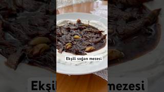 Ekşili soğan mezesi tarifi yorumlarda [upl. by Liana]