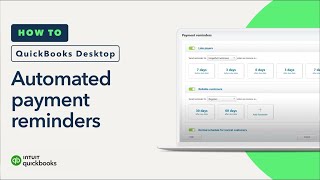 How to set up automated payment reminders in QuickBooks Desktop [upl. by Glynias180]