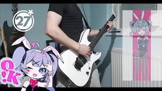 Rabbit Hole feat Hatsune Miku DECO27  guitar cover [upl. by Inaboy]