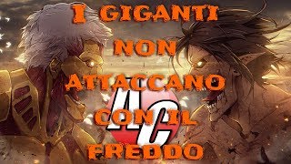 Attack On Titan i Giganti non Attaccano con il Freddo  Animeclick [upl. by Carlina]