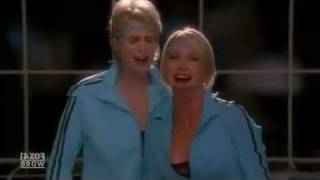 OLIVIA NEWTONJOHN amp JANE LYNCH  Physical Glee [upl. by Nahtaneoj]