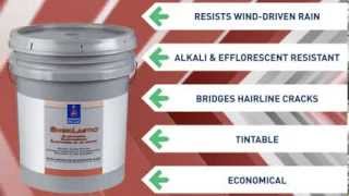 SherLastic® Elastomeric Coating  SherwinWilliams [upl. by Eulalia]