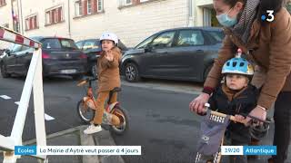 CharenteMaritime  semaine de quatre jours pour lécole dAytré [upl. by Catharina996]