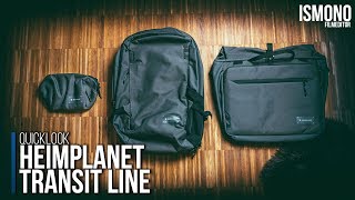 quotDo it allquot bag collection HEIMPLANET TRANSIT LINE Quicklook [upl. by Berte]