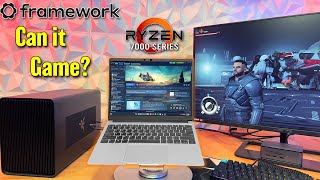 Gaming on the AMD Framework 13 Native Docked amp eGPU Performance [upl. by Elle387]