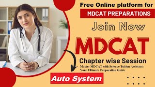 MDCAT test 100 free MDCAT test preparation platform [upl. by Coffeng]