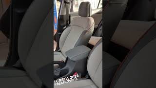 Creta 2024 Custom Fit Interior Matching Seatcovers  shorts creta2023 seatcover trending [upl. by Nueormahc333]