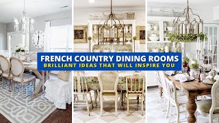 10 Charming French Country Dining Rooms to Inspire You 👀 [upl. by Abehsile]