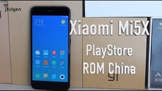 Xiaomi Mi5X PlayStore ROM China [upl. by Anchie]