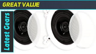 Immersive Sound on a Budget Theater Solutions CS4C InCeiling Speakers Review [upl. by Garlen]