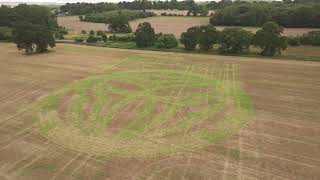 Bishopstrow Crop Circle Ghost [upl. by Nylacaj421]