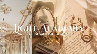 Light academia aesthetic🌾☘️ 𝖆 𝖌𝖚𝖎𝖉𝖊 𝖙𝖔 𝖑𝖎𝖌𝖍𝖙 𝖆𝖈𝖆𝖉𝖊𝖒𝖎𝖆 [upl. by Rapp]