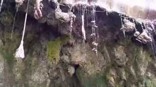 The Petrifying Well at Mother Shiptons Cave in Knaresborough North Yorkshire England 2015 [upl. by Yeldahc]