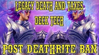 Legacy Death and Taxes Deck Tech Post Deathrite Shaman Ban [upl. by Anilesor]