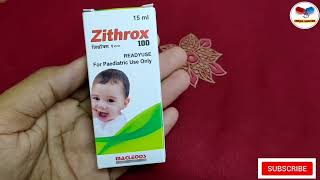 Zithrox Oral Suspension  Azithromycin Oral Suspension Uses Benefits Dose and Side Effects [upl. by Meer724]