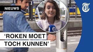 Roken verboden op stations terecht of niet [upl. by Watkin]