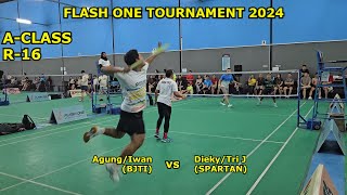 Agung MarwantoIwan Eko B T BJTI vs Dieky SusiloTri Julianto SPARTAN  Flash One Tour [upl. by Leunad942]