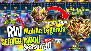 BANYAK MUSUH BOT CARA BUAT ROOM WANGI SERVER INDO S30  CARA PUSH RANK KETEMU MUSUH GAMPANG ML [upl. by Kenlee37]