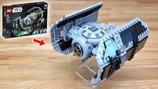 Lego TIE Advanced x1  TIEad  Vaders Starfighter  Alternative 75347 Star Wars Build [upl. by Cherin]