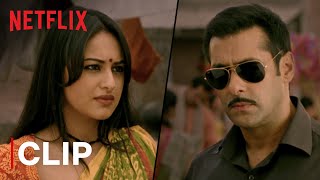 Thappad Se Darr Nahi Lagta Sahab  Salman Khan Sonakshi Sinha  Dabangg  Netflix India [upl. by Nanis]