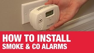 How to Install Smoke Alarms amp CO Alarms  Ace Hardware [upl. by Freedman]