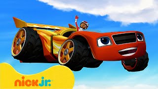 Blaze en de Monsterwielen  Raceauto Blaze helpt het ijs smelten  Nick Jr Nederlands [upl. by Ahk726]