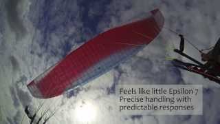 First Flight Review ADVANCE ZETA freestyle paraglider [upl. by Kelsey]