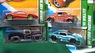 Hot Wheels Treasure Hunts 2012 Year In Review [upl. by Nireves]