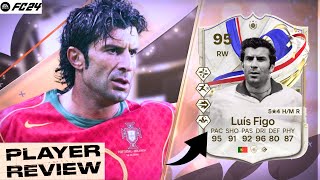 VALE A PENA REVIEW DME LUIS FIGO 95 GRANDES CRAQUES  FC 24 [upl. by Luhem774]