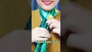 trending scarf style for women 🧣🧣fashion fashionaccessory scarf fashionitem shortsvideo [upl. by Katsuyama]