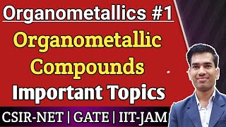 Organometallic Chemistry  Organometallic Chemistry For CSIR NET  Organometallics [upl. by Akimad752]