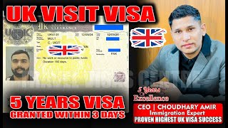 UK Tourist Visa on Pakistani Passport  How to Apply UK Visa  UK Visa 2025 [upl. by Llewxam]